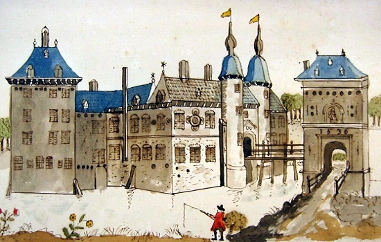 Bestand:Tekening-kasteel-Loon-op-Zand.jpg