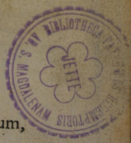 Eigendomskenmerk van de redemptoristen in Jette