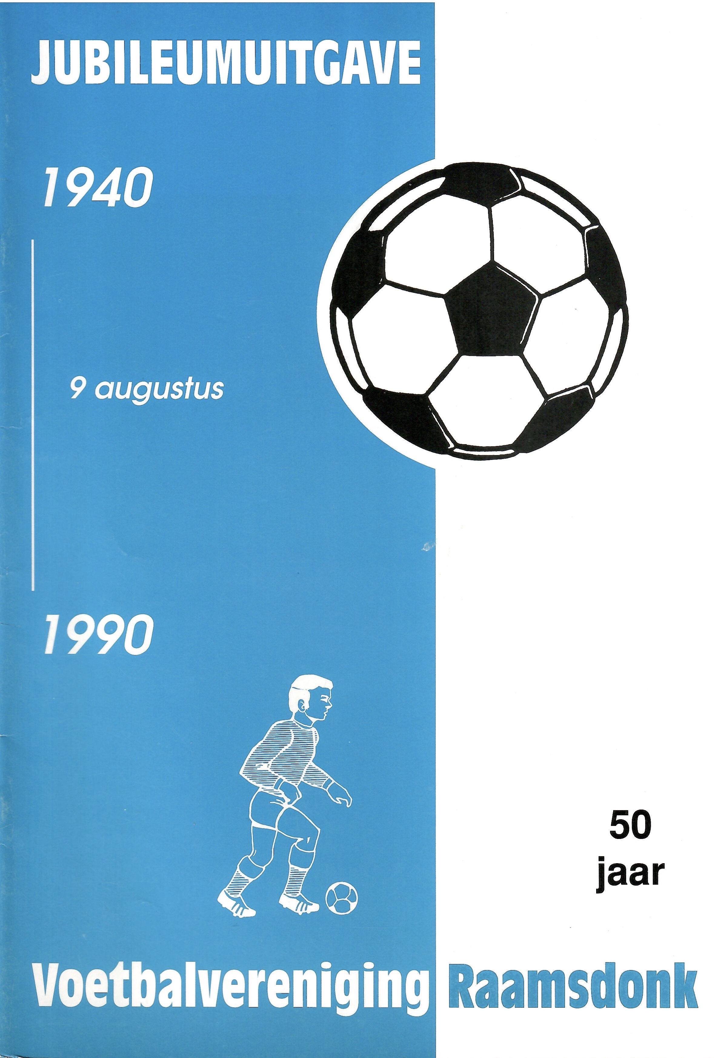 Voetbalvereniging Raamsdonk 50 jaar