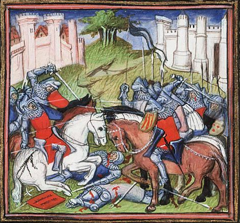 Bestand:The battle of Calais.jpg
