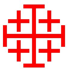 Bestand:Kruis van Jeruzalem (rood).jpg