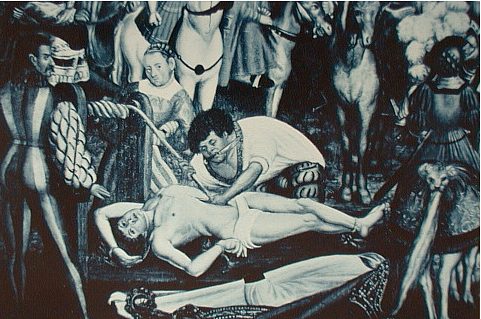 Bestand:Martyrdom of saint erasmus.jpg