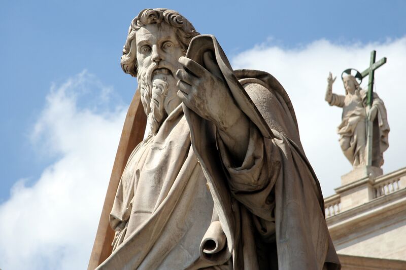 Bestand:Vatican StPaul Statue.jpg