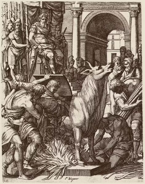 Bestand:Marteling-door-hitte-bronzen-stier-boven-vuur-01.jpg