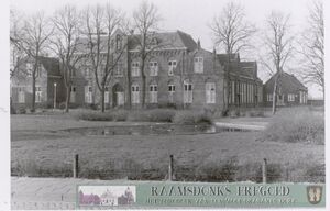 Het klooster omstreeks 1949