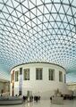 Transparante dakconstructie van het British Museum