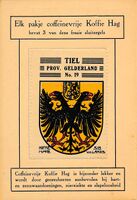 Koffie hag 16 reclamekaartje (1926)
