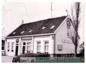 Stations koffiehuis H.J. Bouwens omstreeks 1970.