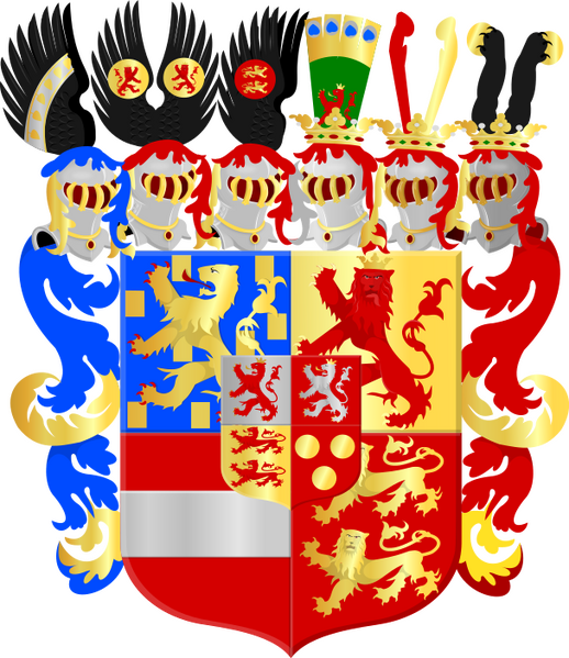 Bestand:Nassau Siegen Dillenburg Diez wapen.svg