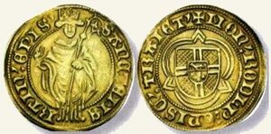 Bisdom Utrecht, Rudolf van Diephorst (1433-1455), St. Maartensgoudgulden