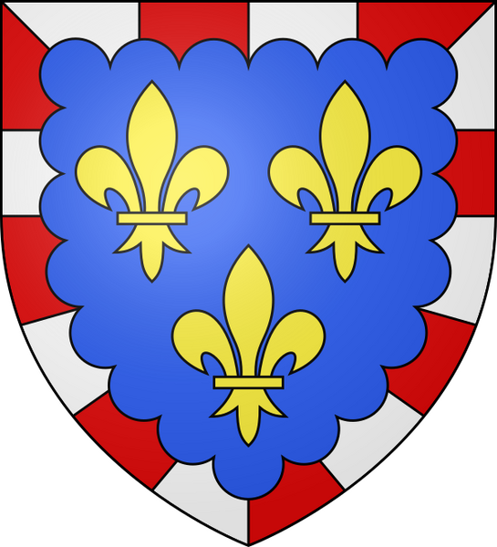 Bestand:Blason Jean de Touraine.svg