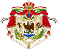 Het wapen van het Eerste Mexicaanse Keizerrijk