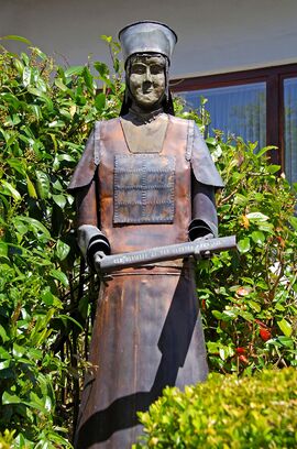 Bertrada's zetel in Prüm, Duitsland