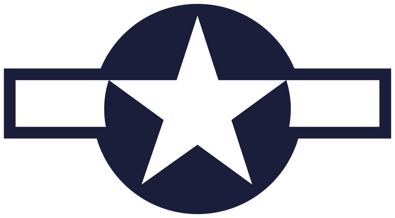 Bestand:US roundel 1943-1947.svg