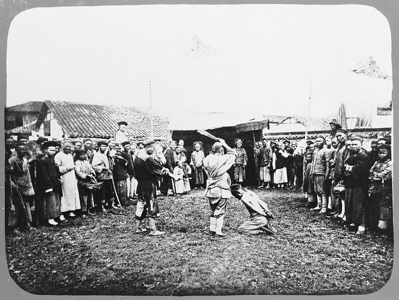 Bestand:Beheading (the Qing Dynasty, China).jpg