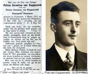 Piet van Kuppenveld 1912-1940