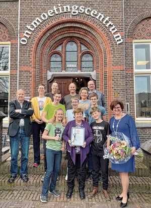 Uitreiking Ereburgerschap aan Lida Verschuren