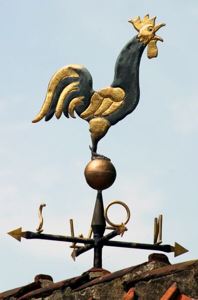 Bestand:Rooster Weather Vane.jpg