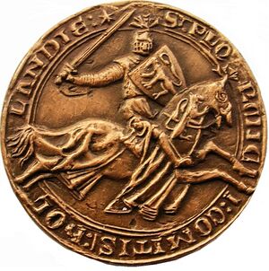 Ruiterzegel van Floris V graaf van Holland