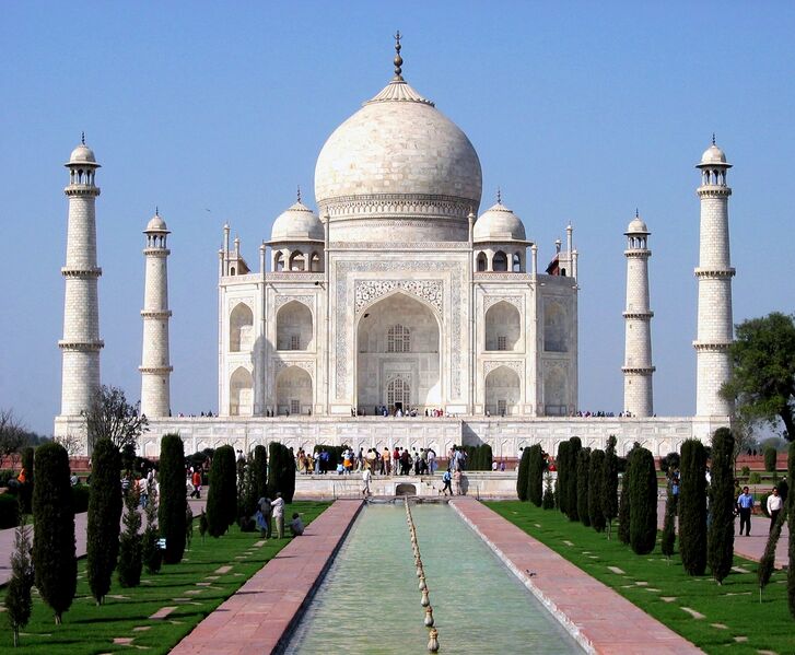 Bestand:Taj Mahal in March 2004.jpg