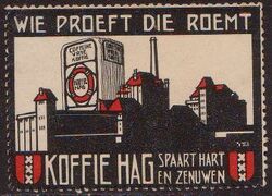 Koffie Hag sluitzegel