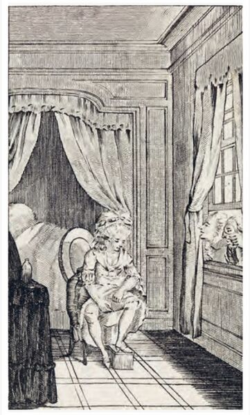 Bestand:Vlooienzoekende-vrouw.jpg