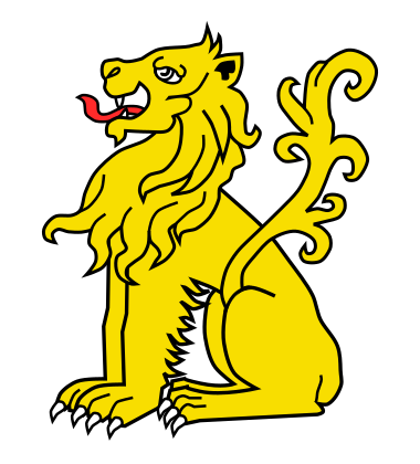 Bestand:Lion Sejant.svg