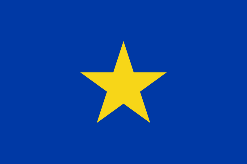 Bestand:Flag of Congo Free State.svg