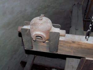 Molen De Kroon Arnhem buitenrijn als contragewicht luiwerk.jpg
