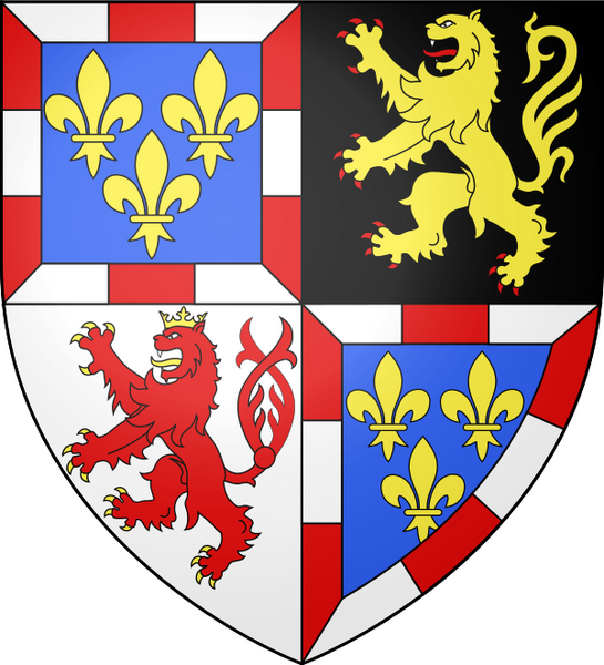 Bestand:Blason Bourgogne-Brabant (selon Gelre)(2).svg