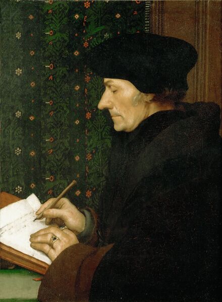Bestand:Desidrius Erasmus by Hans Holbein.jpg